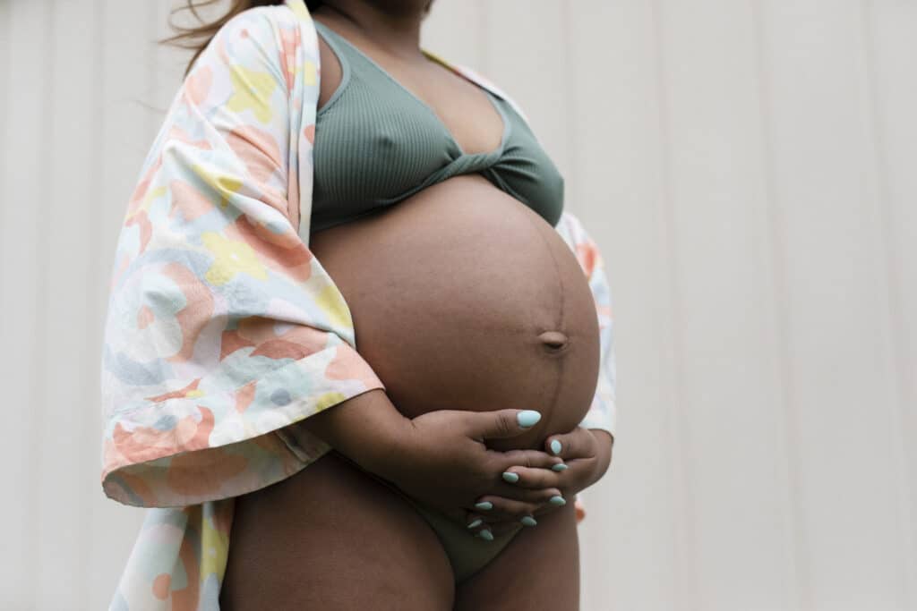 full term pregnant mother induction
