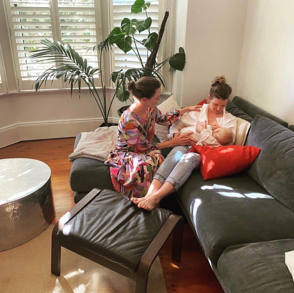 breastfeeding support in postpartum in the home