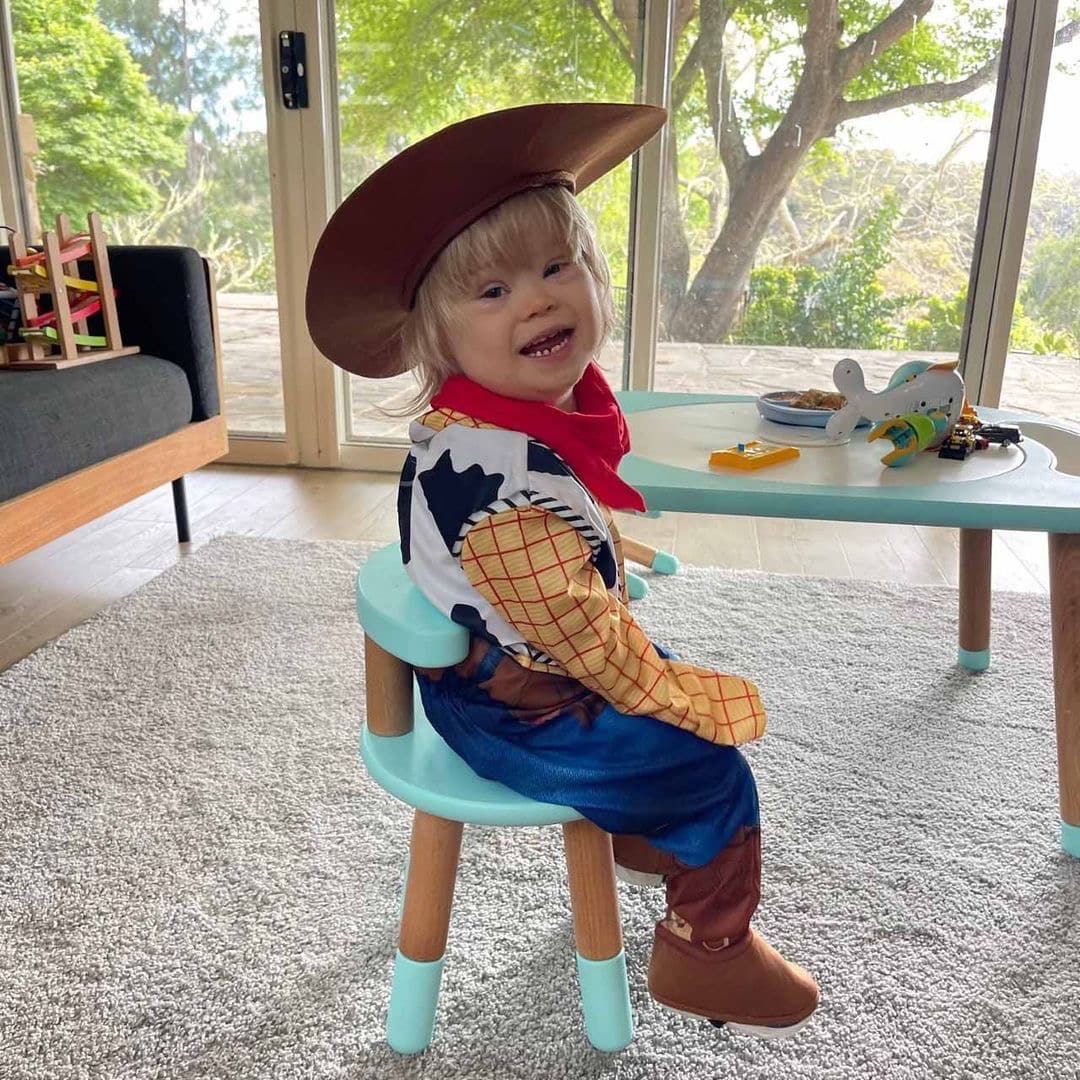 down syndrome two year old Woody